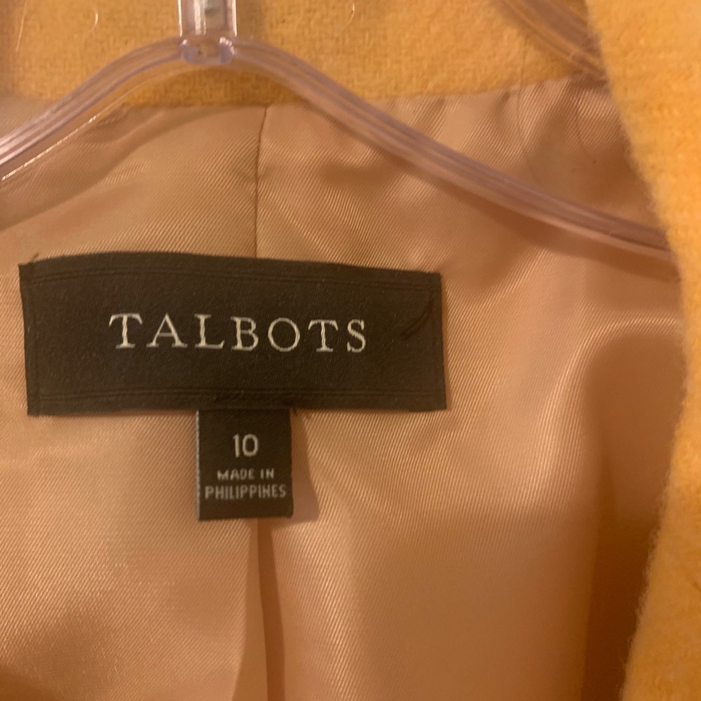 Yellow Talbots Blazer/Jacket - Picture 2 of 3
